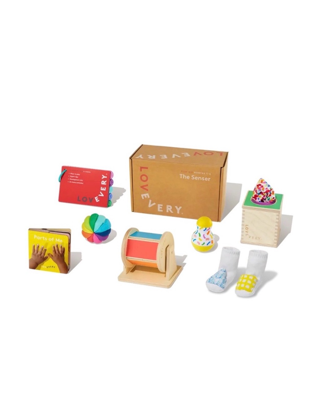 Lovevery The Senser Play Kit Months 5-6+